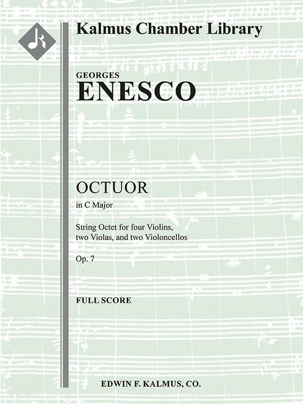 Octuor In C, Op. 7 (String Octet In One Movement) Conductor Score