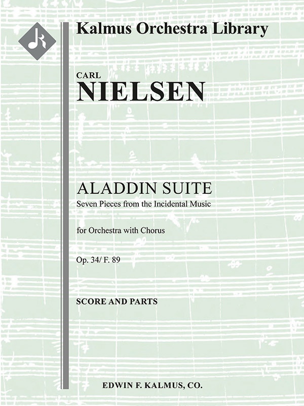 Aladdin Suite, Op. 34/F. 89 Score And Parts