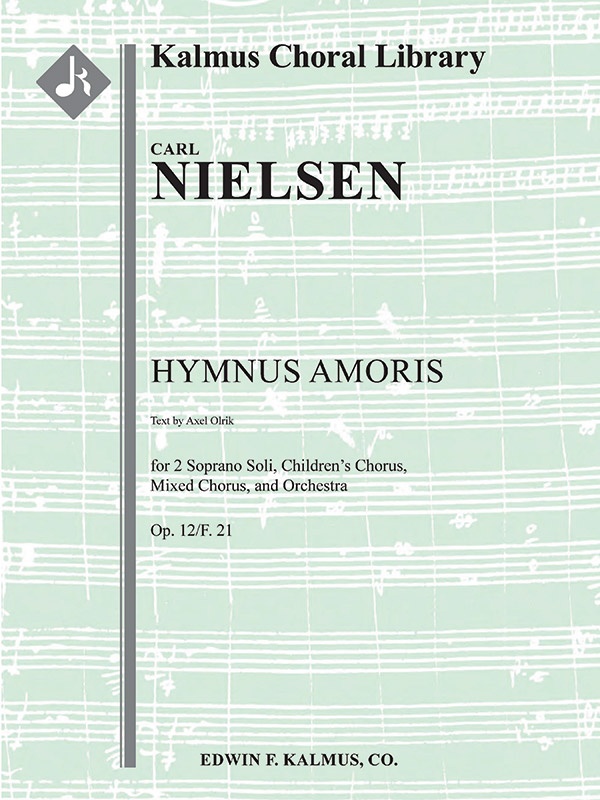 Hymnus Amoris, Op. 12/F. 21 Conductor Score