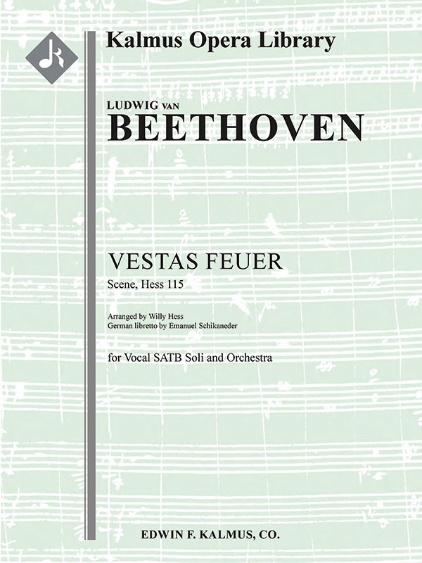 Vestas Feuer: Scene, Hess 115 Conductor Score