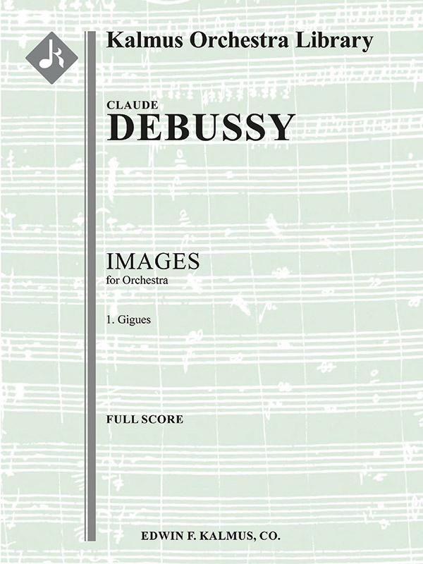Images Pour Orchestre - No. 1: Gigues Conductor Score