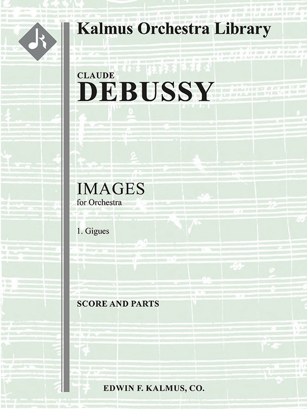 Images Pour Orchestre - No. 1: Gigues Conductor Score & Parts