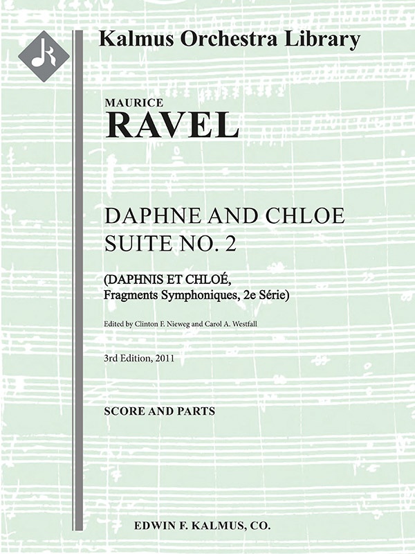 Daphnis Et Chloe: Suite No. 2 (3Rd Edition) Conductor Score & Parts