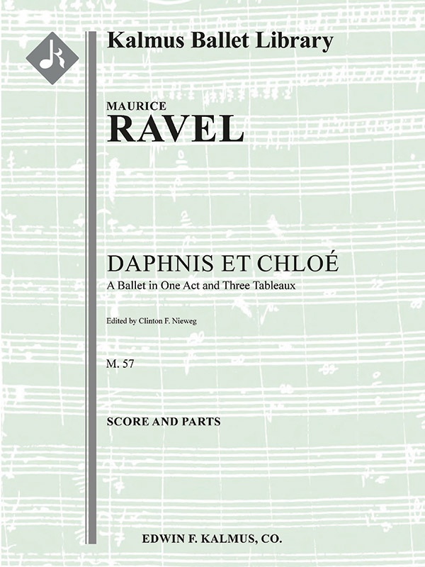 Daphnis Et Chloe Score And Parts