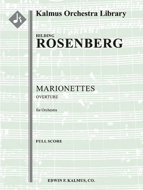 Marionettes: Overture Conductor Score