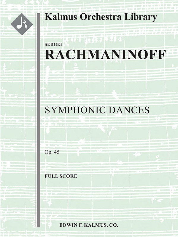 Symphonic Dances Full Score