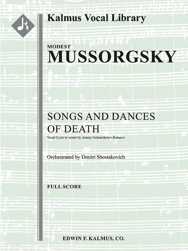 Songs And Dances Of Death (A-Flat, E-Flat Minor, D Minor, C Minor) Full Score