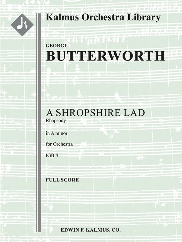 Shropshire Lad, A (Rhapsody) Conductor Score