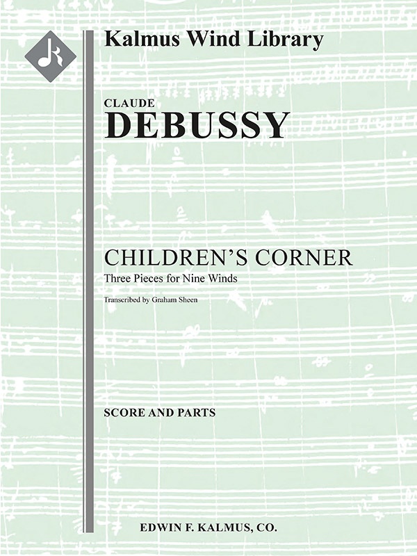Children's Corner: Three Pieces For Nine Winds Conductor Score & Parts