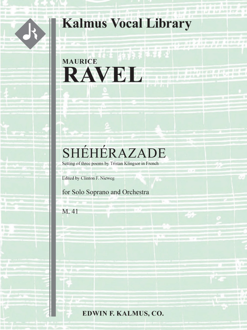 Sheherazade, M. 41 Conductor Score & Parts