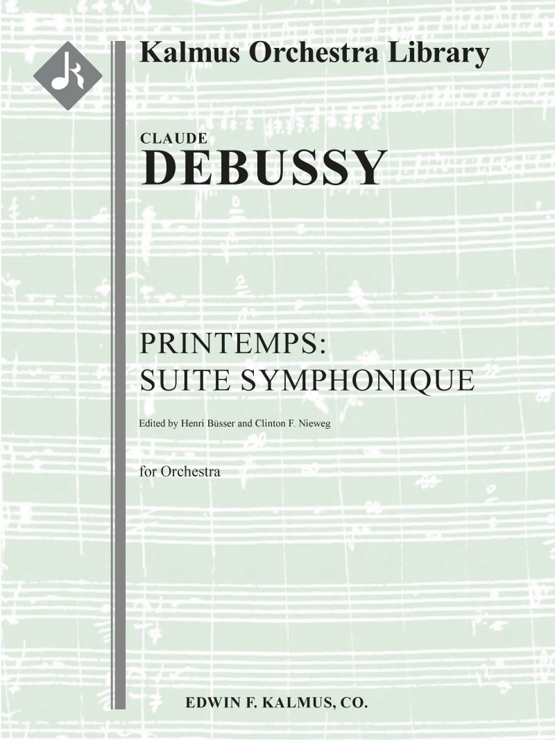 Printemps: Suite Symphonique Conductor Score