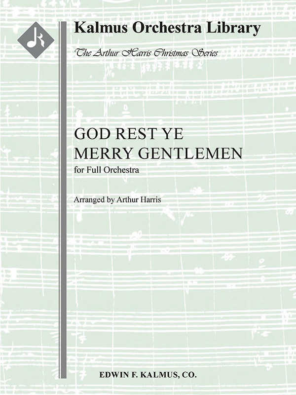 God Rest Ye Merry Gentlemen Score And Parts