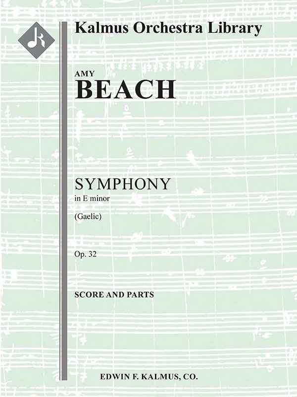 Symphony In E Minor, Op. 32 'Gaelic' Conductor Score & Parts
