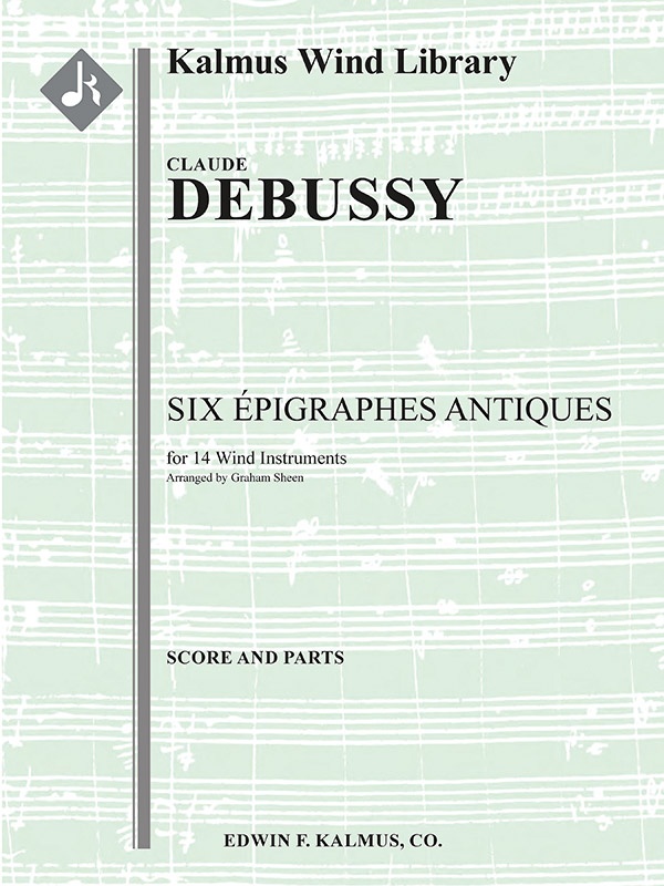 Six Epigraphes Antiques Conductor Score & Parts