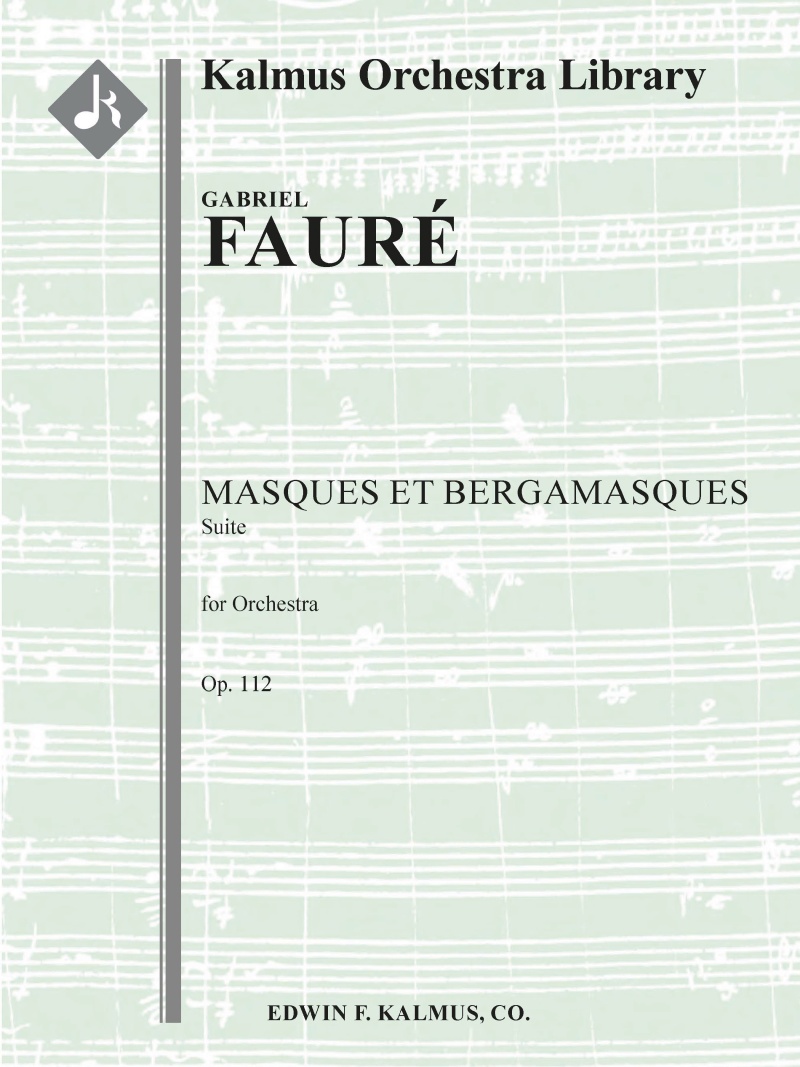 Masques Et Bergamasques: Suite, Op. 112 Conductor Score & Parts