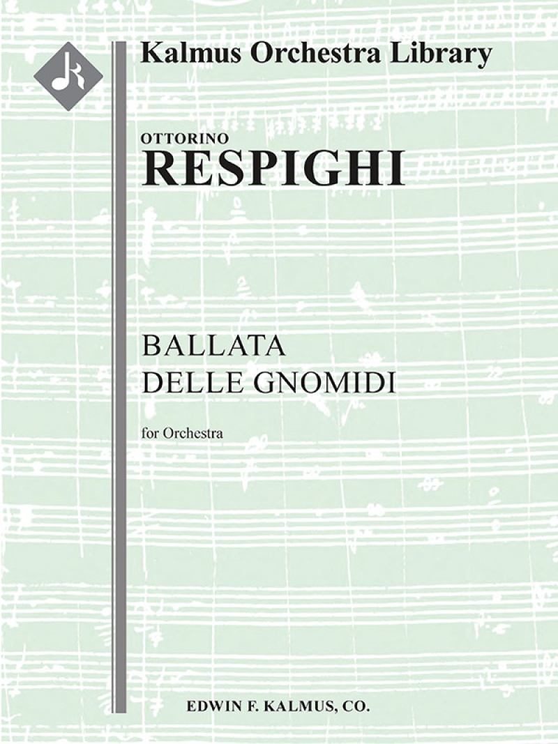 Ballata Delle Gnomidi Conductor Score