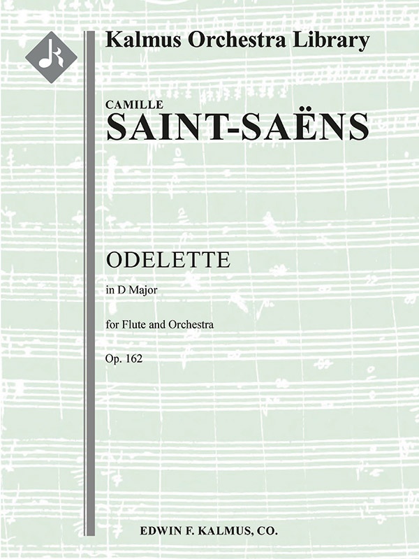 Odelette For Flute And Orchestra, Op. 162 Solo Part
