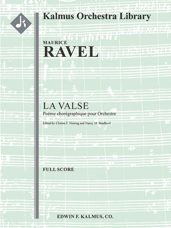 La Valse - Poeme Choregraphique Conductor Score