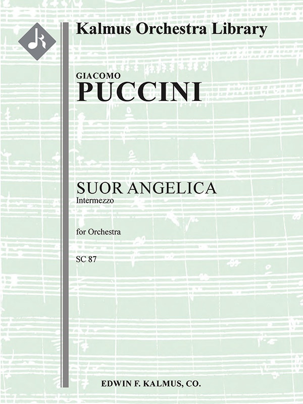 Suor Angelica: Intermezzo Conductor Score & Parts