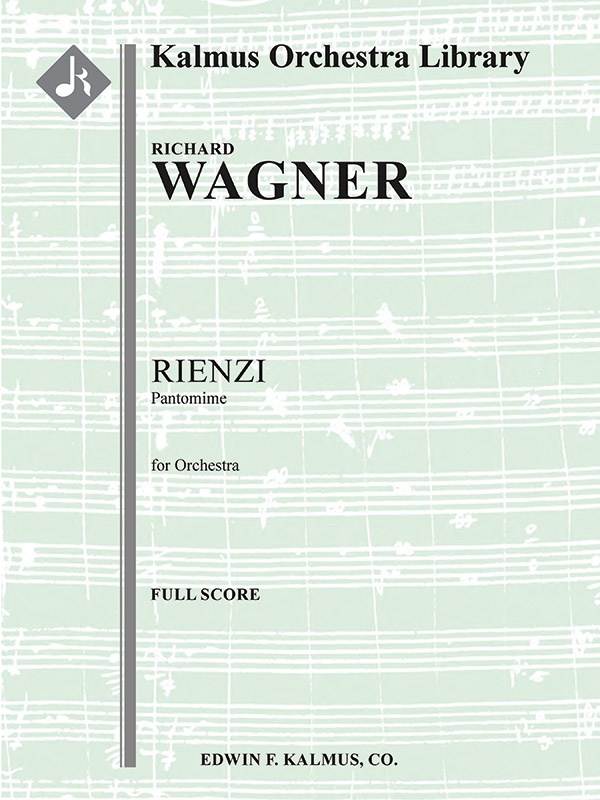 Rienzi: Pantomime Conductor Score