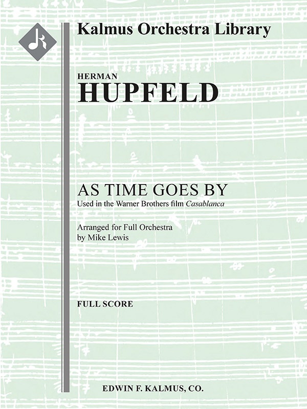 As Time Goes By Full Score
