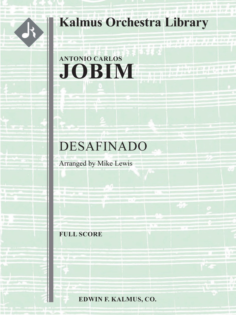 Desafinado Conductor Score