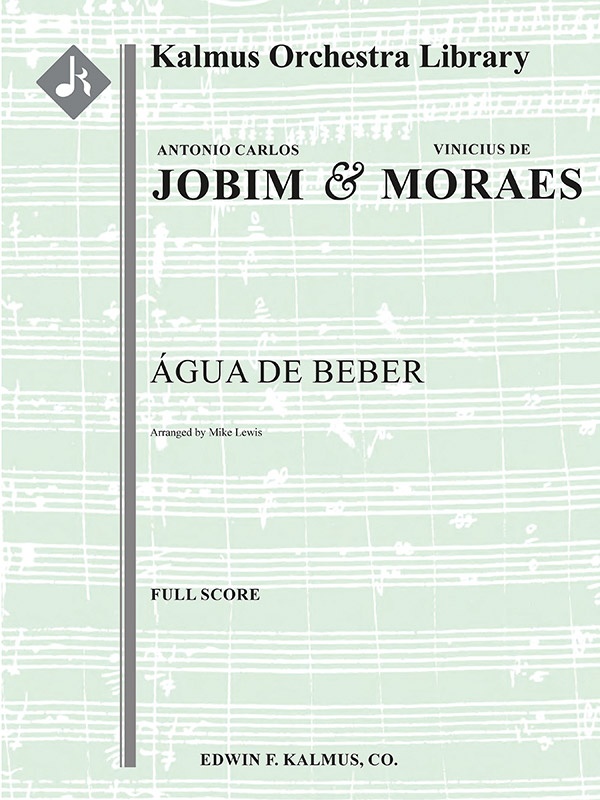 áGua De Beber Conductor Score
