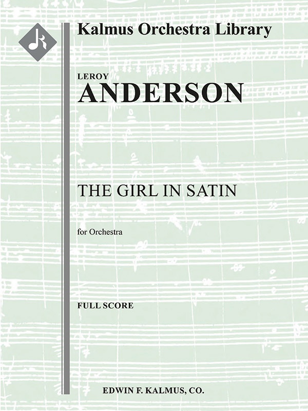 Girl In Satin, The Conductor Score