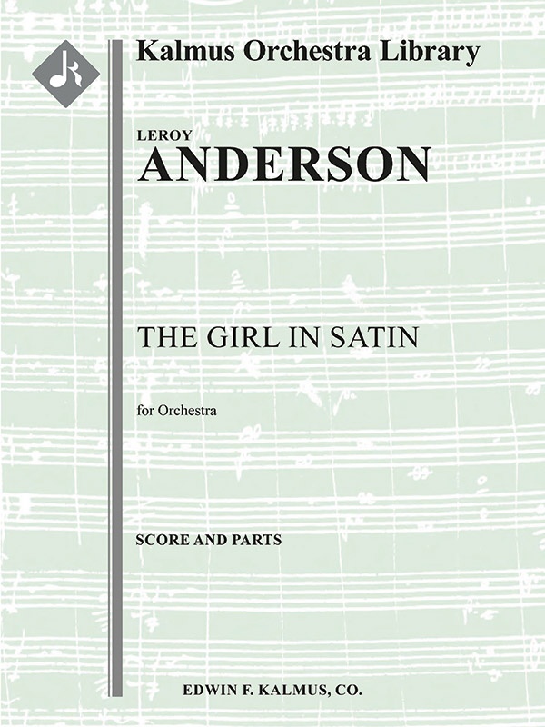 Girl In Satin, The Conductor Score & Parts