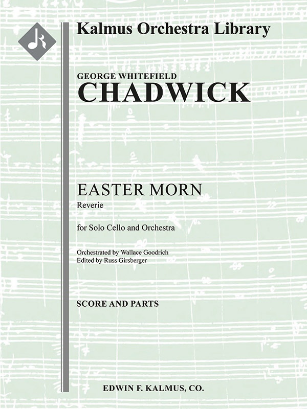 Easter Morn: Reverie (1St Edition) For Solo Violoncello And Orchestra Conductor Score & Parts