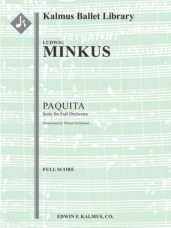 Paquita Suite Conductor Score