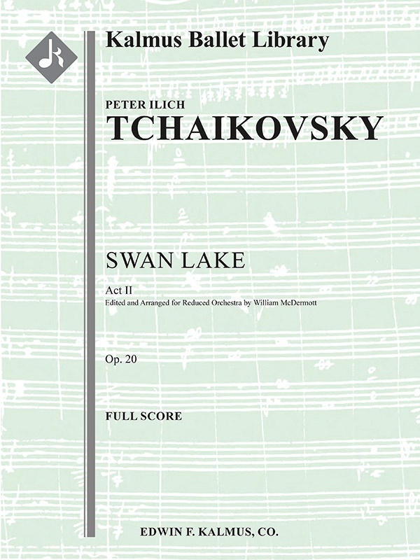 Swan Lake, Act 2 (Reduced Orch) Full Score