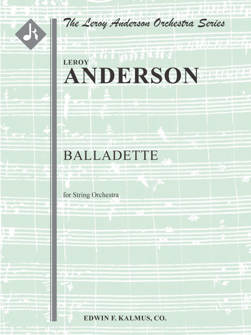 Balladette for String Orchestra Conductor Score & Parts