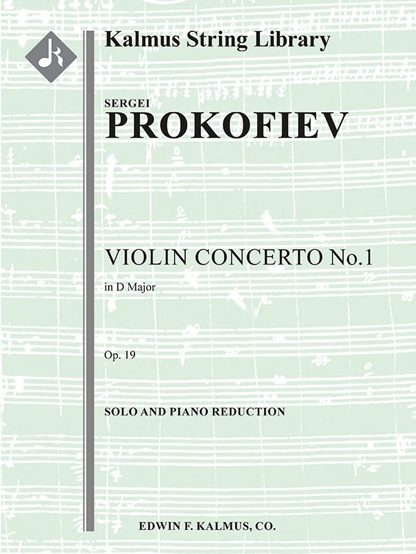 Violin Concerto No. 1, Op. 19 Book