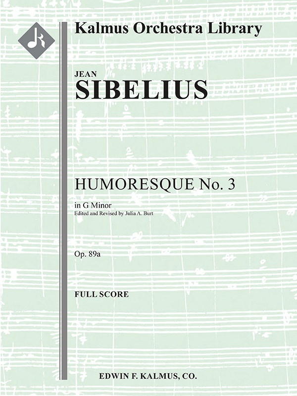 Humoresque No. 3 Conductor Score