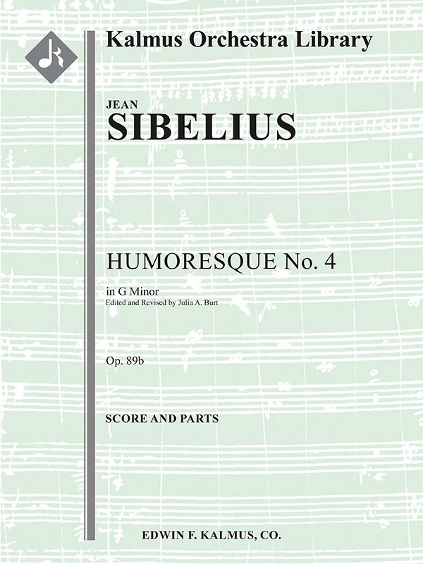 Humoresque No. 4 Conductor Score & Parts