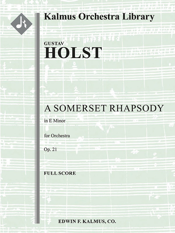 Somerset Rhapsody, A, Op. 21 Conductor Score