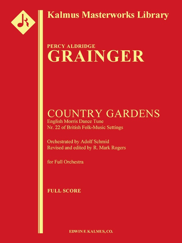 Country Gardens (Schmid Revised Orchestration) Conductor Score