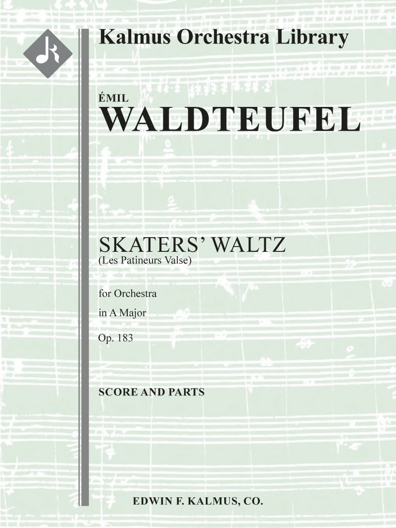 Les Patineurs Valse (The Skaters' Waltz), Op. 183 Conductor Score & Parts