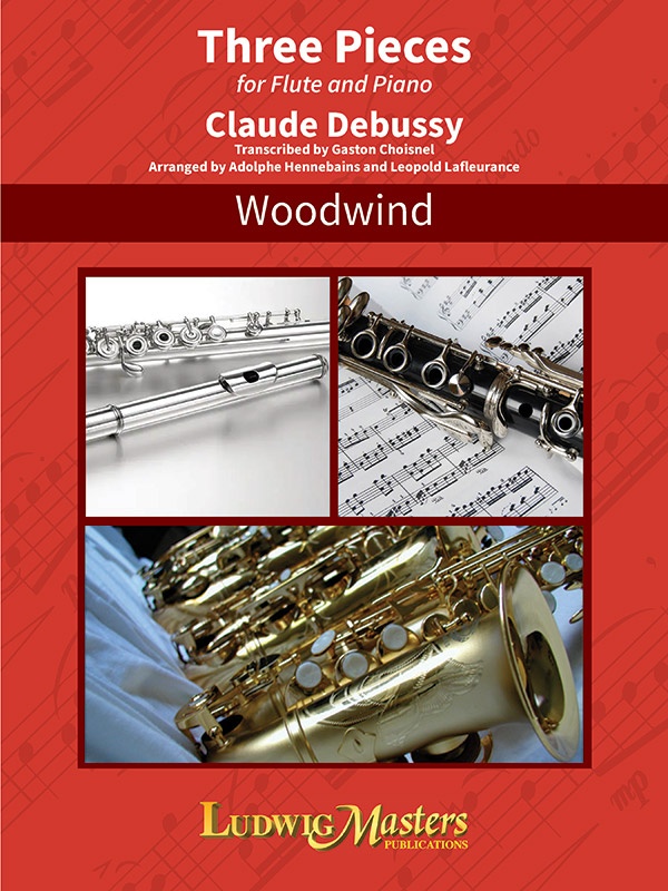 Three Pieces For Flute And Piano Conductor Score & Parts