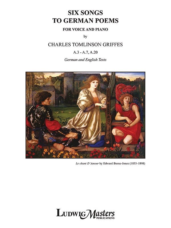 Six Songs To German Poems Vocal Score