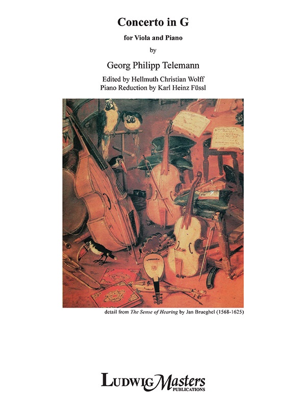 Concerto For Viola In G, Twv 51:G9 Conductor Score & Parts
