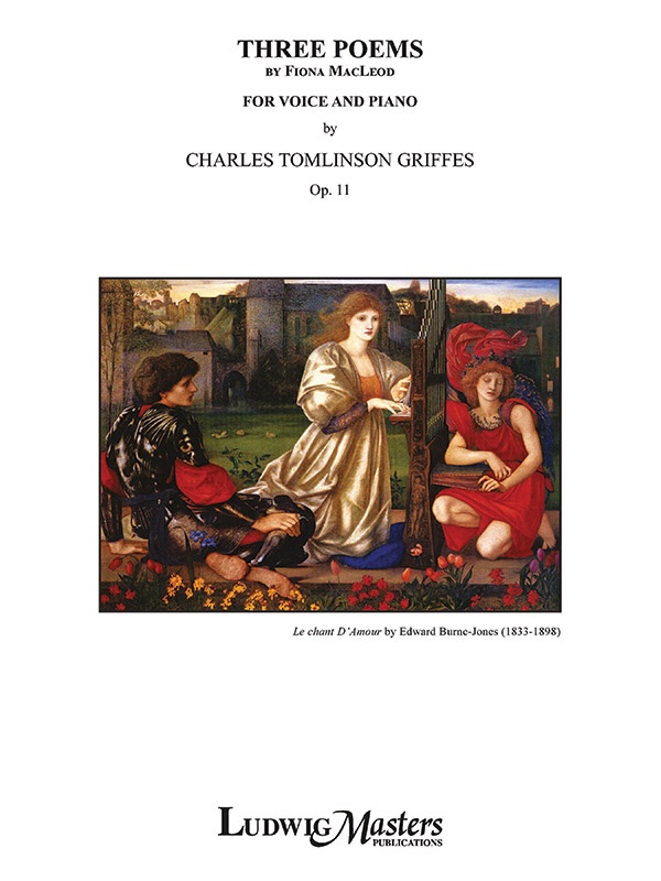Three Poems Of Fiona Macleod, Op. 11 Vocal Score