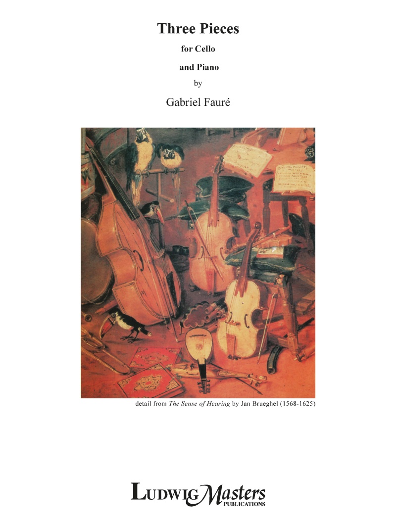 Three Pieces For Cello And Piano Solo And Piano