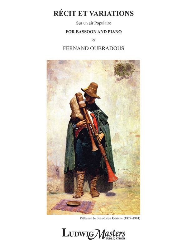 Recit Et Variations Sur Un Air Populaire Bassoon & Piano Parts