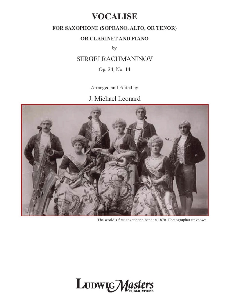 Vocalise, Op. 34, No. 14 Book