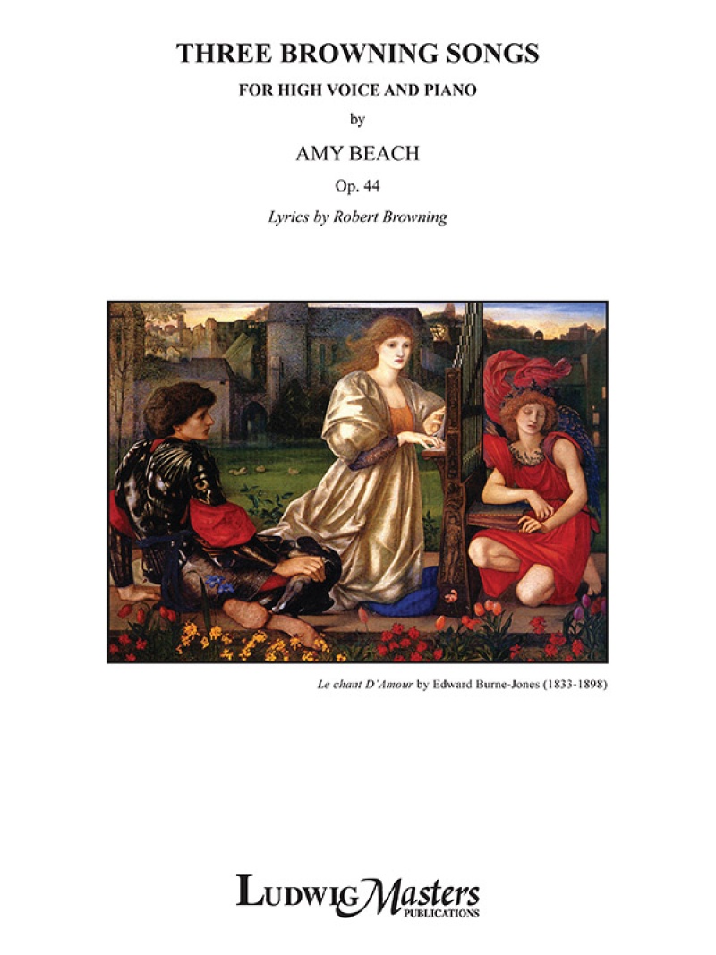 Three Browning Songs For High Voice, Op. 44 Vocal Score