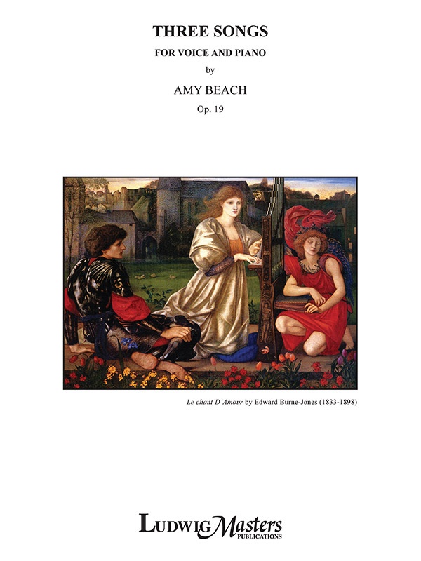 Three Songs, Op. 19 Vocal Score