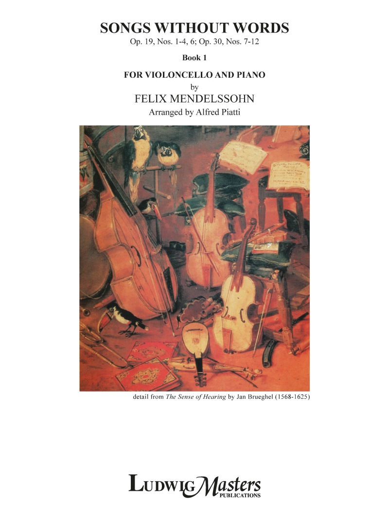 Songs Without Words (Lieder Ohne Worte), Book 1 Solo