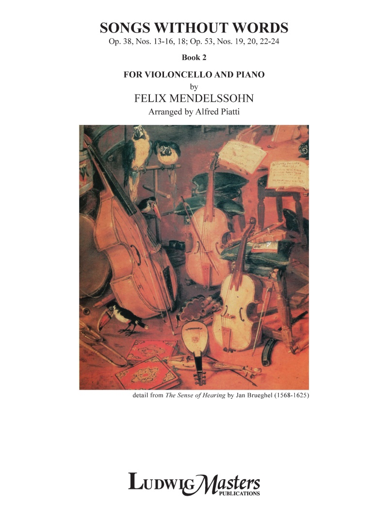 Songs Without Words (Lieder Ohne Worte), Book 2 Book